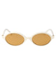 Miu Miu Bianco Acetate Sunglasses