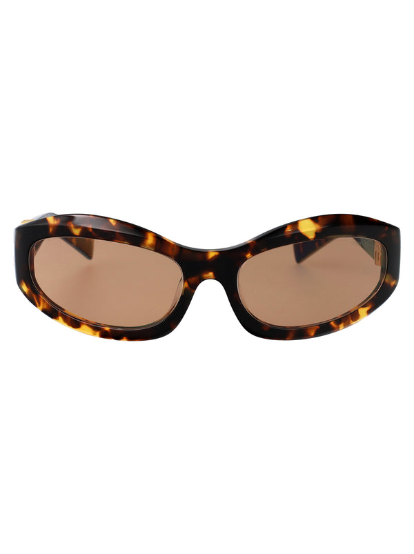 Miu Miu Acetate Havana Miele Sunglasses