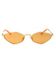 Miu Miu Metallic Gold Sunglasses