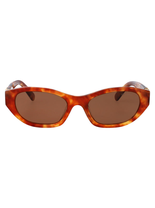 Miu Miu Havana Chiaro Acetate Sunglasses