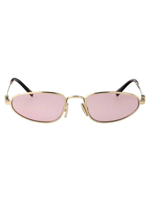 Miu Miu Oro Pallido Metal Sunglasses