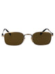 Miu Miu Old Gold Metal Sunglasses