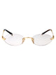 Miu Miu Oro Metal Sunglasses