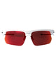 Oakley Matte White Acetate Sunglasses