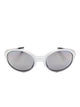 Oakley Silver Injected Plastic Sunglasses