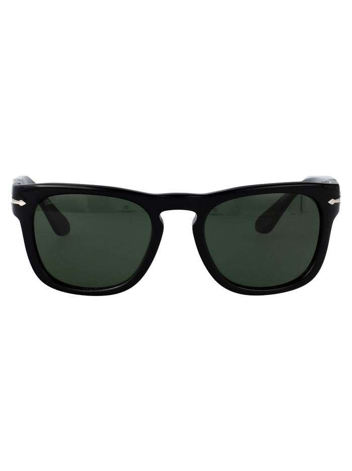 Persol Black Acetate Sunglasses