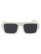 Prada White Acetate Sunglasses