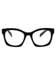 Prada Black Acetate Glasses