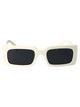 Prada Acetate Talc Sunglasses