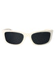 Prada Acetate Talc Sunglasses