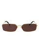 Prada Oro Pallido Inox Sunglasses