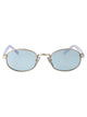 Prada Argento Steel Sunglasses