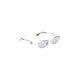 Pangaia Silver Metal Sunglasses