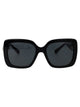 Swarovski Black Acetate Sunglasses