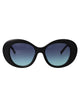 Tiffany & Co Matte Black Acetate Sunglasses