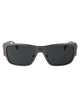 Versace Gunmetal Metal Sunglasses