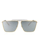 Versace Gold/Silver Metal Sunglasses