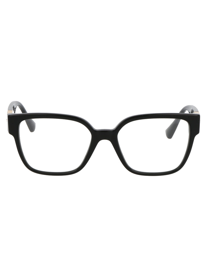 Versace Black Acetate Glasses