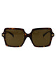 Versace Havana Acetate Sunglasses