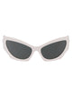 Versace White Injected Sunglasses