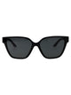 Versace Black Acetate Sunglasses