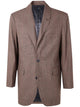 Les Deux Brown Recycled Polyester Viscose Jacket