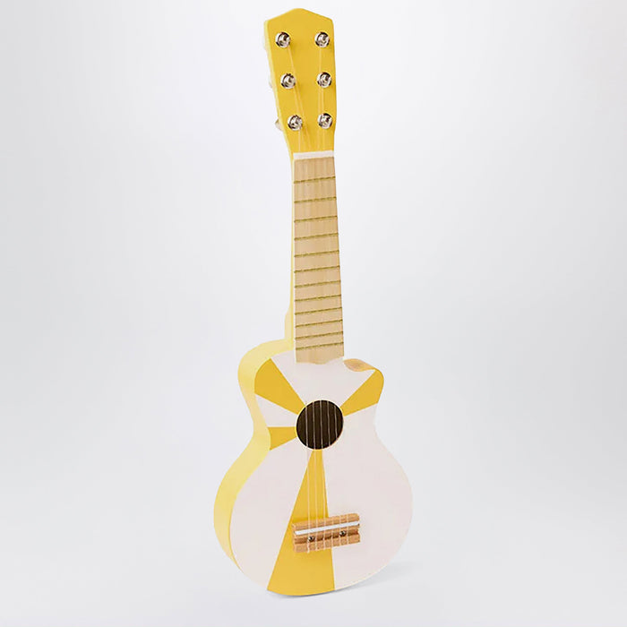 Kid's Concept Yellow Wooden Toy Guitar