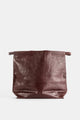 Bea Mombaers Sac Shopper Large En Cuir Marron