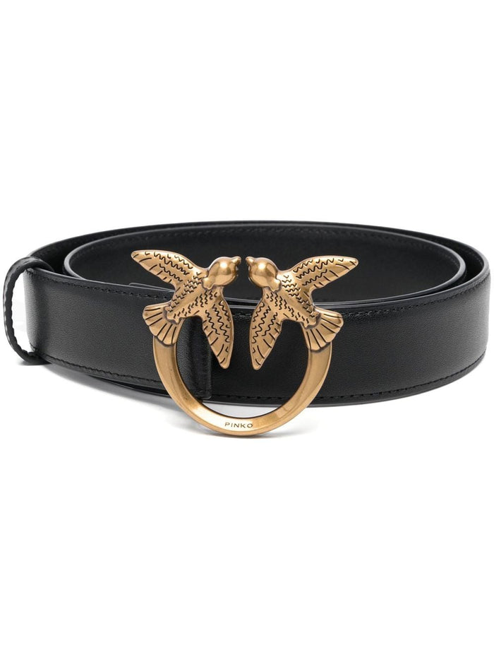 Pinko Elegant Leather Belt Accessory