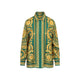 Versace Formal Shirt Twill Silk Fabric With "Baroque Heritage" Print
