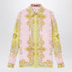 Versace Silk Plaid Shirt