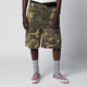 Dagger Big Bags Cargo Bermuda Shorts With Camouflage Pattern