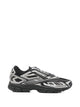 Reebok Black Polyurethane Polyester Sneakers