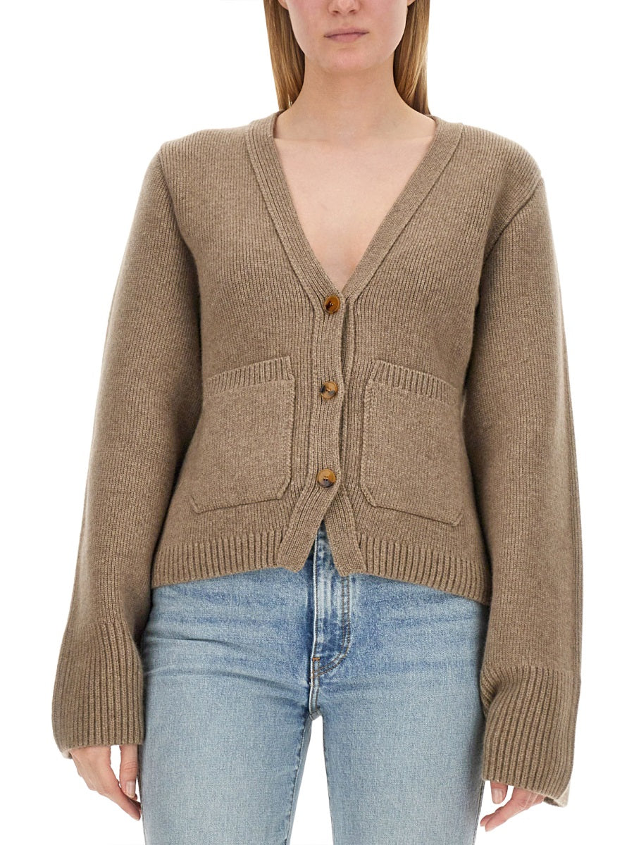 Khaite Cardigan "Scarlet"
