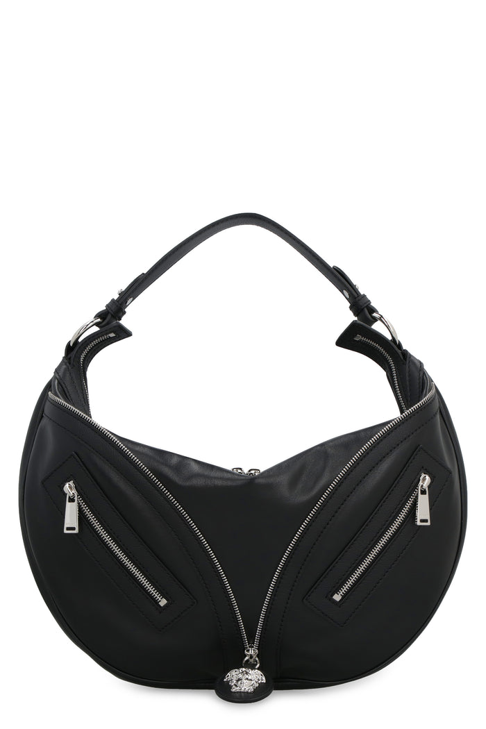 Versace Medium Hobo Calf Leather Bag