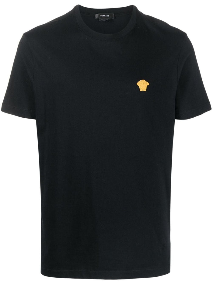 Versace Logo Cotton T-Shirt