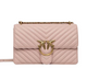 Pinko Rosa Oro Chevron Stitching Bag