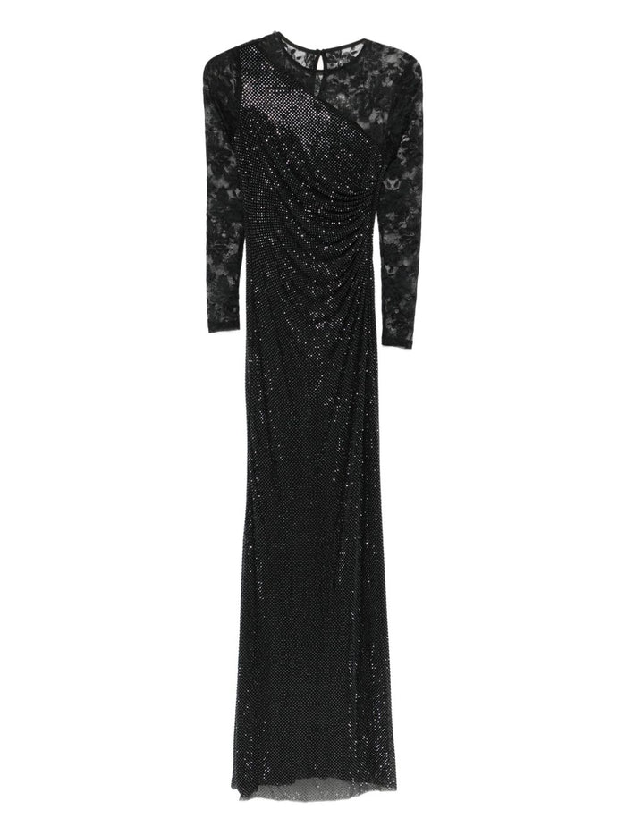 Self-Portrait Sheer Lace Asymmetric