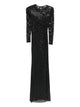 Self-Portrait Sheer Lace Asymmetric