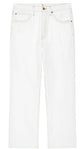 Frame White Cotton Jeans