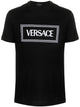 Versace Black Cotton T-Shirt