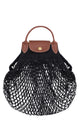 Longchamp Le Pliage Filet Mesh-Knit Bag
