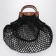 Longchamp Black La Pliage Filet Small