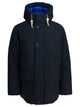 Mammut Blue Cotton Polyamide Down Feather Jacket
