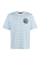 Versace Striped Cotton T-Shirt