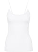 Calida White Nylon Strap Top
