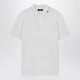 Versace White Polo Shirt With Medusa Embroidery