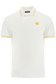 Versace White Piquet Polo Shirt