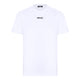 Versace Writing Embroidery T-Shirt -  - Cotton - White