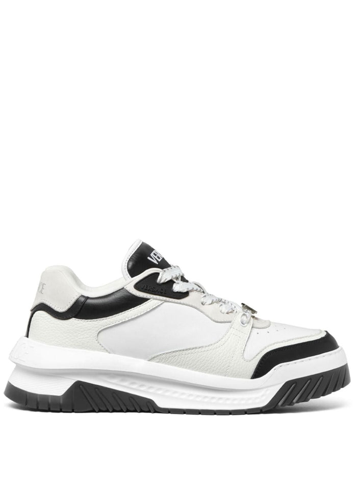 Versace Multicolor Leather Odissea Sneakers